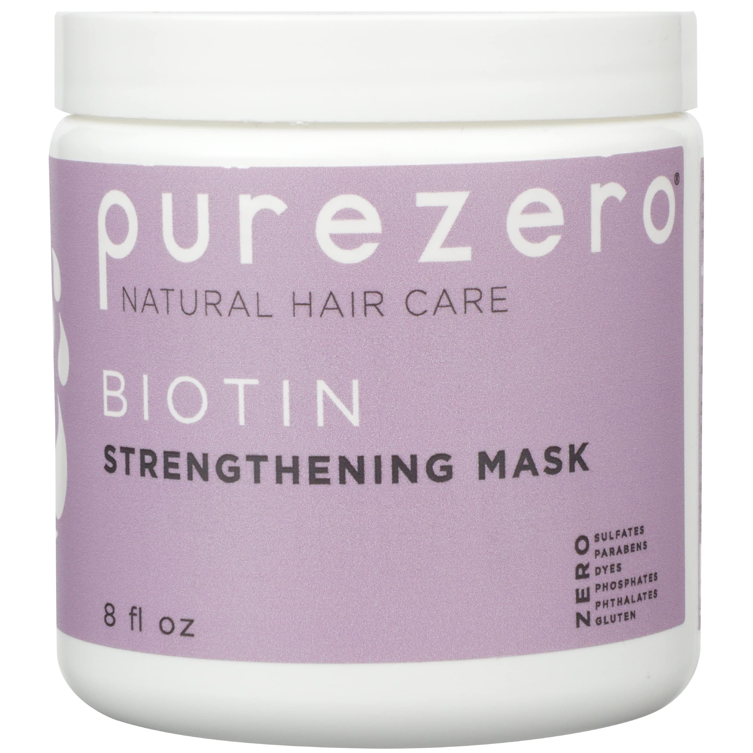 Purezero, Mask Strengthening Biotin, 8 Fl Oz
